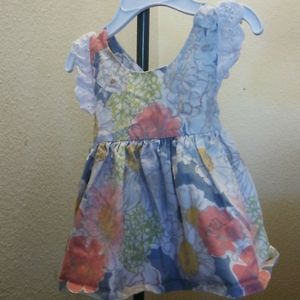 Floral dress and bottoms